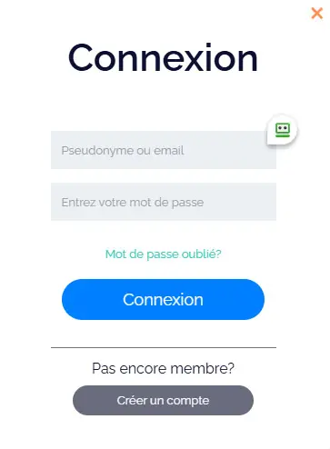 Accesso dei membri del BET SPORT 24 CASINO