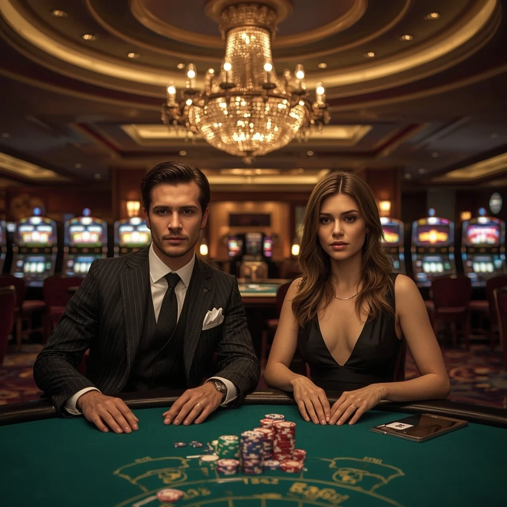 Due giocatori di poker in Bet Sport 24 Casino